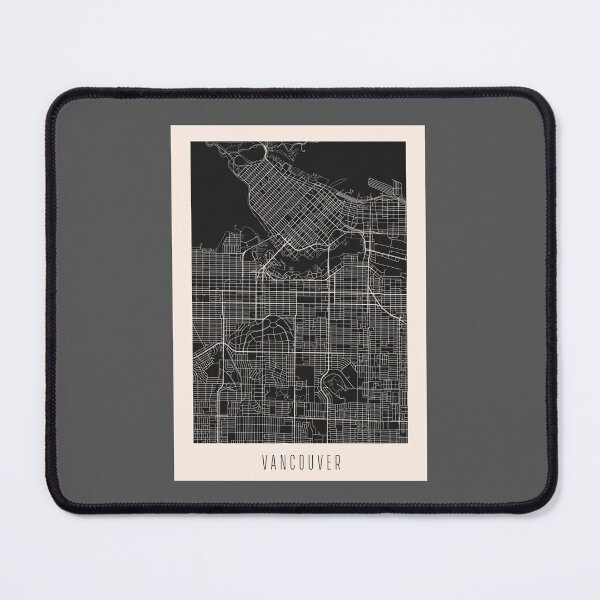 Item preview, Vancouver City Street Map Dark designed and sold by Teecha.