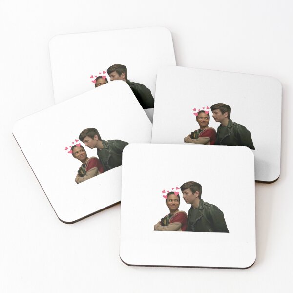 Item preview, Druig and Makkari w/ hearts  designed and sold by readallthebooks.