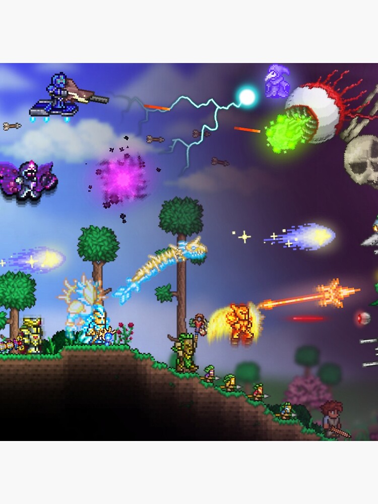 Terraria Game - Eye Boss Photographic Print for Sale by Gnextdoor22