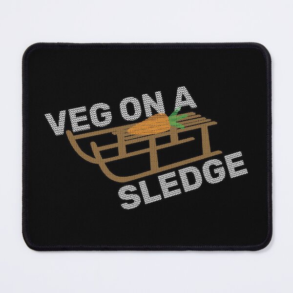 Item preview, Veg On A Sledge Funny Ugly Xmas Knitted Holiday Season Graphic designed and sold by GO SHIRT-TEE.