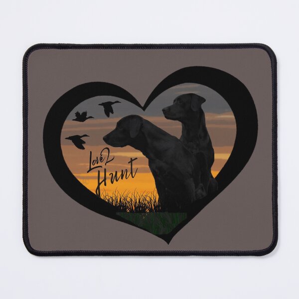 Item preview, Love 2 Hunt Duck Hunting Design for Lab lovers and Duck Hunters designed and sold by LifeCrush.