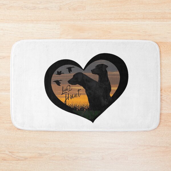 Item preview, Love 2 Hunt Duck Hunting Design for Lab lovers and Duck Hunters designed and sold by LifeCrush.