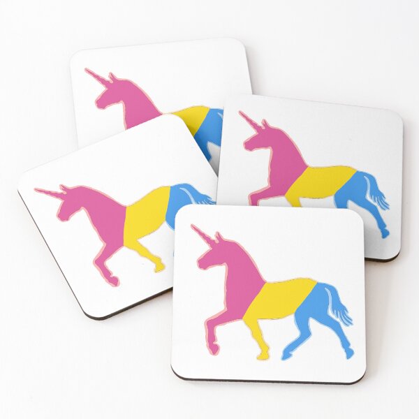 Item preview, Pan pride unicorn  designed and sold by CanineArts.