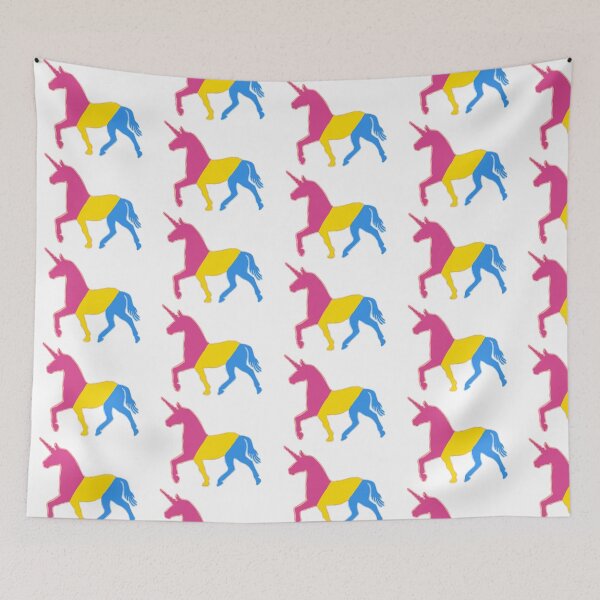 Item preview, Pan pride unicorn  designed and sold by CanineArts.