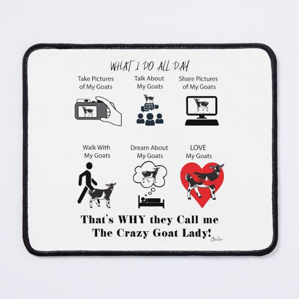 Item preview, Things I Do with My Goats designed and sold by IconicTee.
