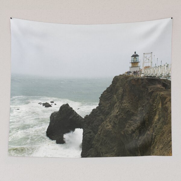 Item preview, The Point Bonita Lighthouse, San Francisco, California designed and sold by OrcaNature.