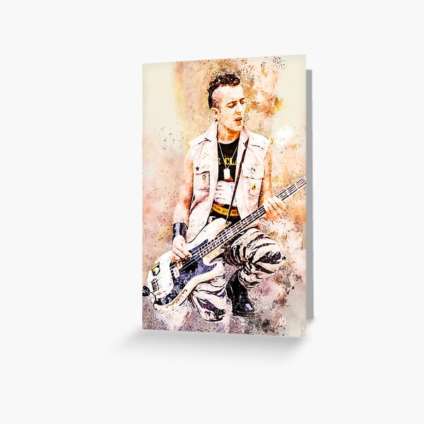 Joe Strummer Print Greeting Card