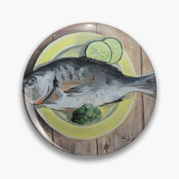 Item preview, Fish On A Plate  designed and sold by Susan  Washington.