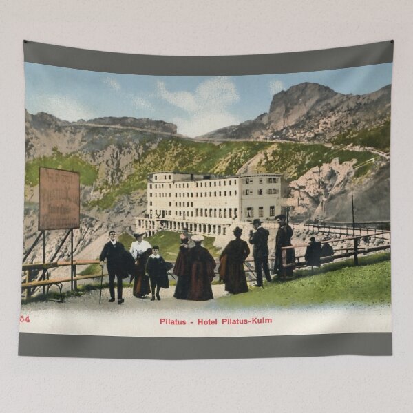Item preview, Pilatus Kulm belle époque Swiss alps  designed and sold by aapshop.
