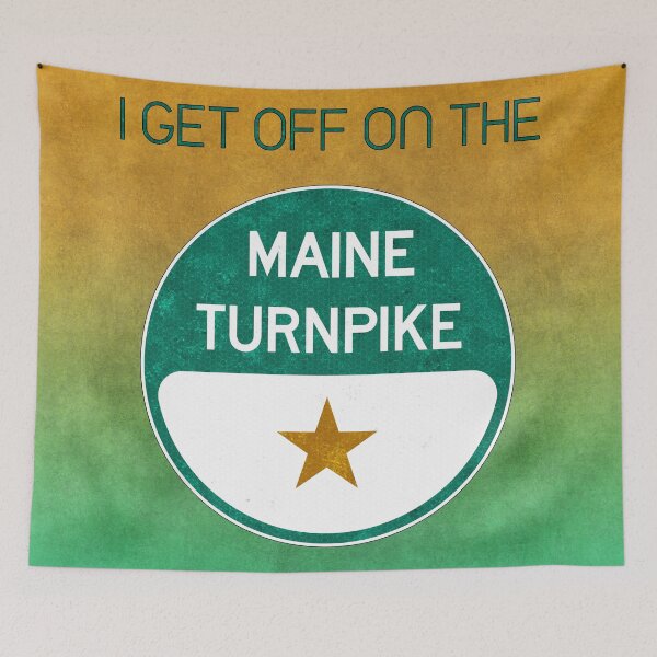 Item preview, Maine Turnpike  designed and sold by Enzwell.
