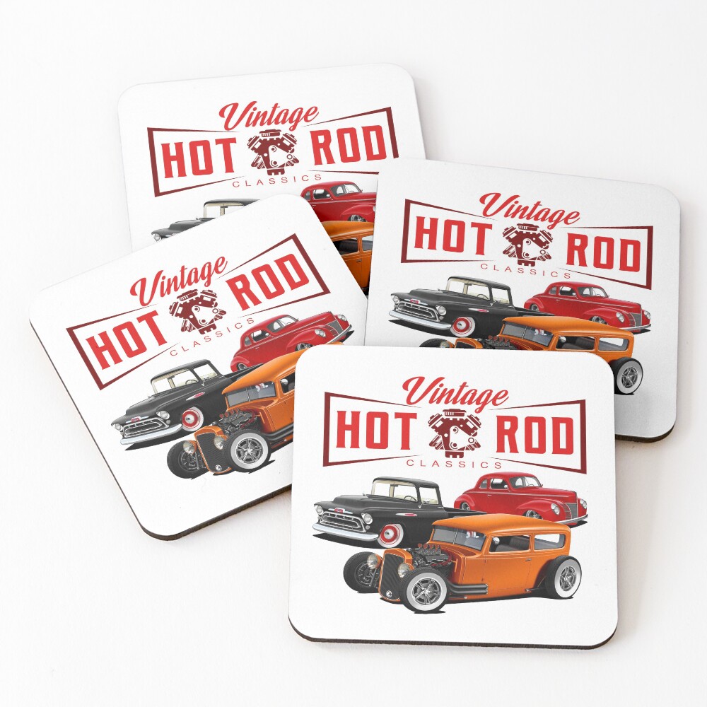 Item preview, Coasters (Set of 4) designed and sold by Yourauto.