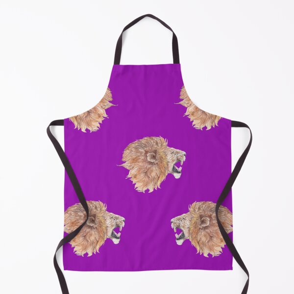 Item preview, Roaring purple lions big cat designed and sold by wanderinglaur.