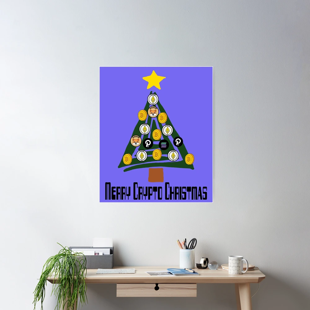 Funny Merry Crypto Christmas Tree