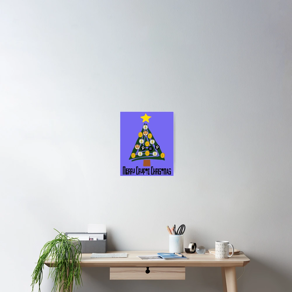 Funny Merry Crypto Christmas Tree