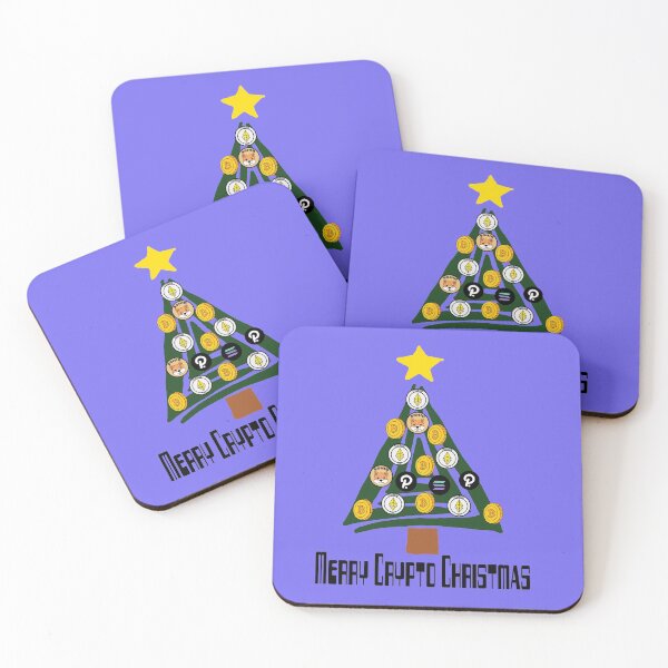 Item preview, Funny Merry Crypto Christmas Tree designed and sold by Nature's Fancy.