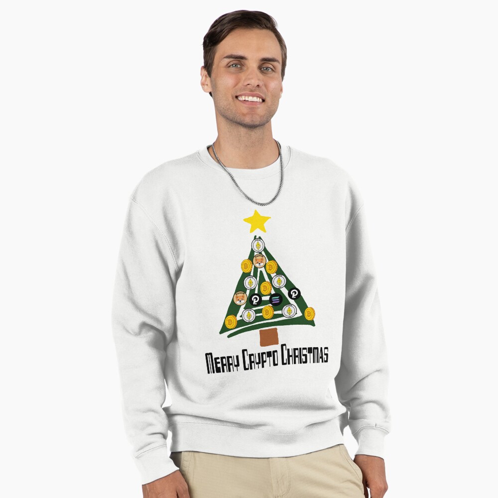 Funny Merry Crypto Christmas Tree