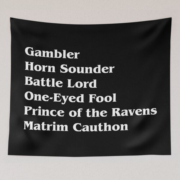 Item preview, Some of Mat's titles. designed and sold by ContinentalZero.