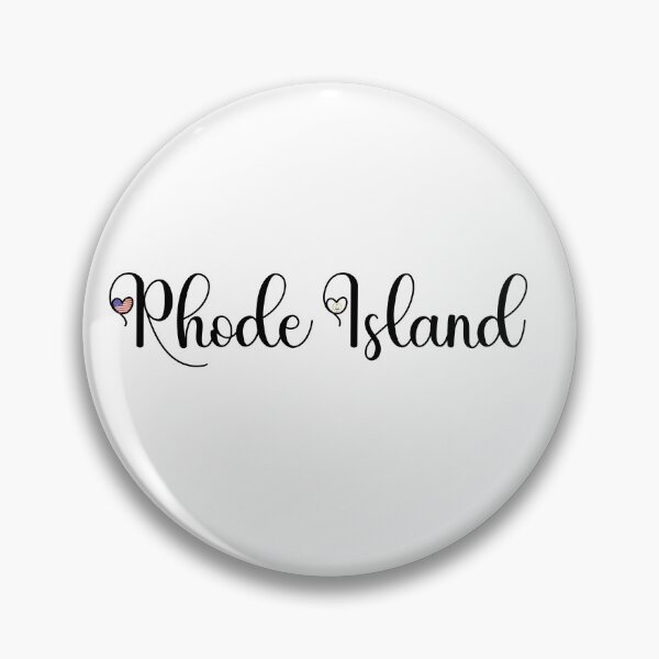 Item preview, I Love Rhode Island - Rhode Island Script With Heart Shaped Flags designed and sold by molamode.
