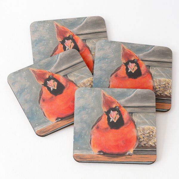 Item preview, Cardenal de invierno designed and sold by Susan Washington.