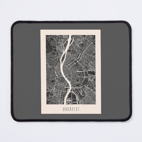 Item preview, Budapest City Street Map Dark designed and sold by Teecha.