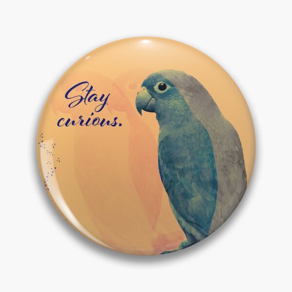 Item preview, Parakeet Curiosity designed and sold by Lumimango.