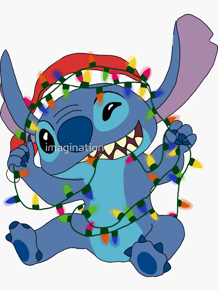 Stitch Sticker for Sale by Wiamezaa12