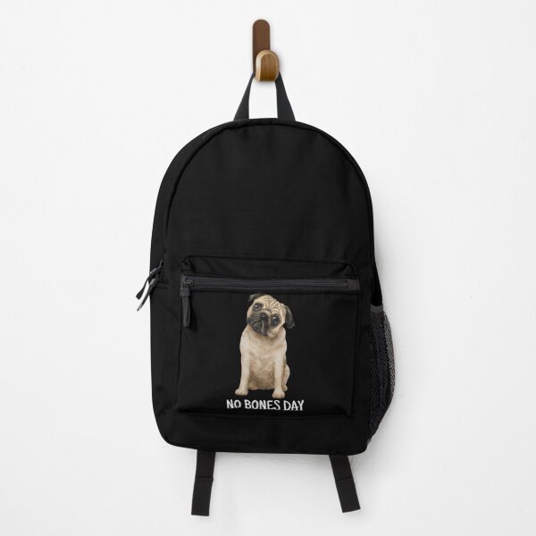 Item preview, No Bones Day Pug designed and sold by Oceanarium.