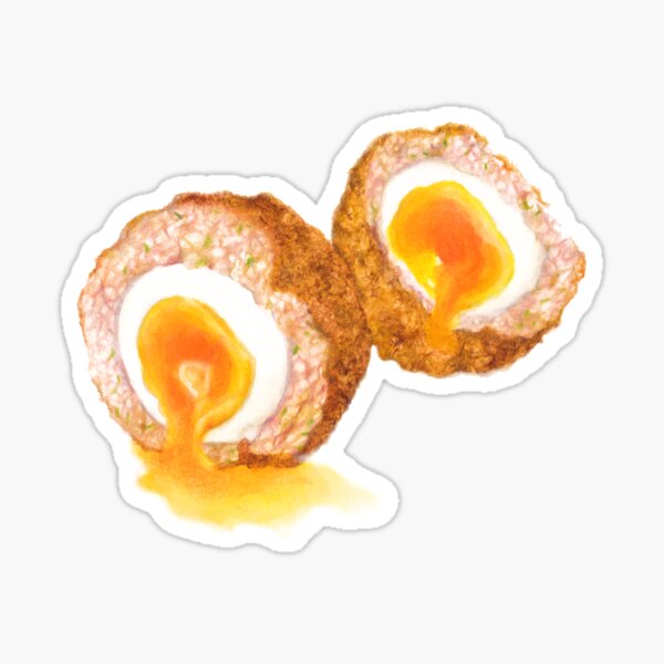 Scotch Egg Sticker