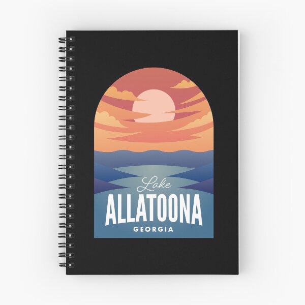 Item preview, Lake Allatoona GA Retro Sunset designed and sold by HalpinDesign.