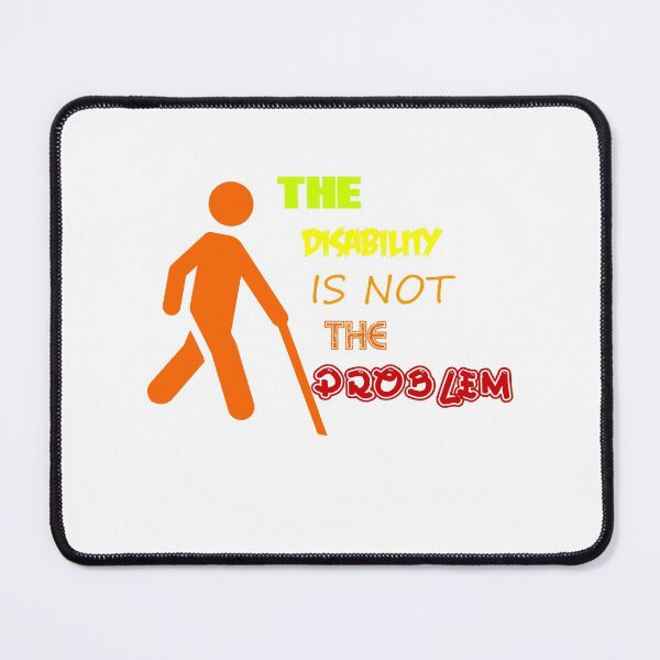 Item preview, The disability is not the problem. designed and sold by Terse08.