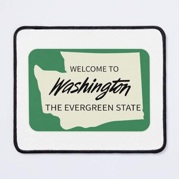 Item preview, Welcome to Washington road sign designed and sold by portokalis.