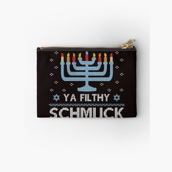 Item preview, Happy Hanukkah Ya Filthy Schmuck designed and sold by Gifty Rifty.