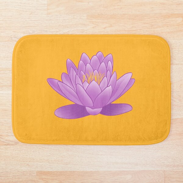 Item preview, Pink lotus - (orange bg) designed and sold by ha11ok.