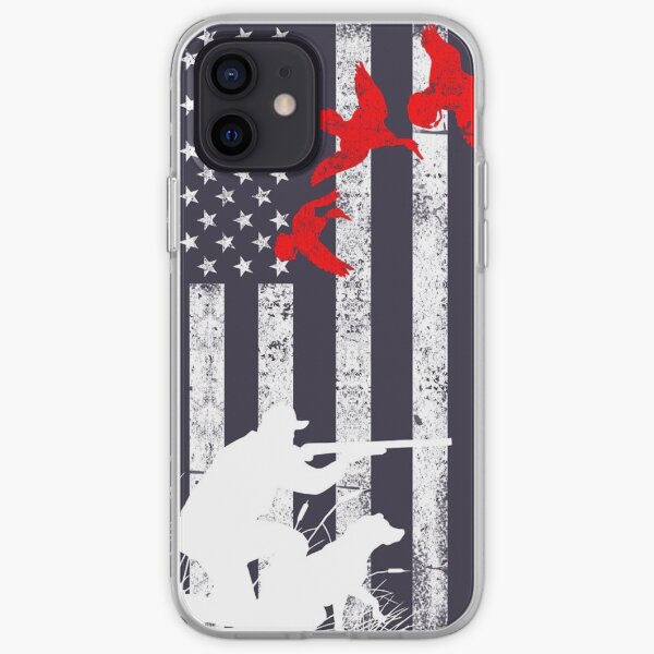 Drapeau de chasse au canard Coque souple iPhone