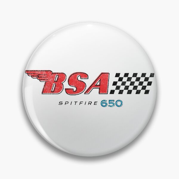 Item preview, Classic BSA Motorcycles Logo - Spitfire Race Flag designed and sold by vintageracer.