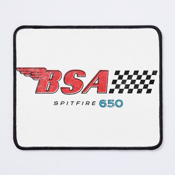 Item preview, Classic BSA Motorcycles Logo - Spitfire Race Flag designed and sold by vintageracer.