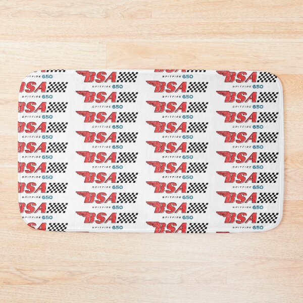 Item preview, Classic BSA Motorcycles Logo - Spitfire Race Flag designed and sold by vintageracer.