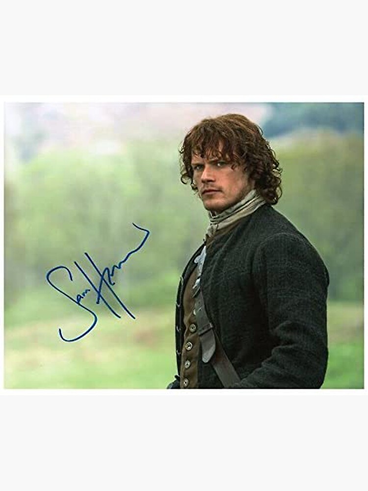 "Sam Heughan" Sticker by omaimaLand Redbubble