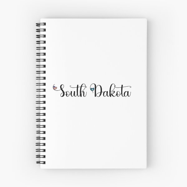 Item preview, I Love South Dakota - South Dakota Script With Heart Shaped Flags designed and sold by molamode.