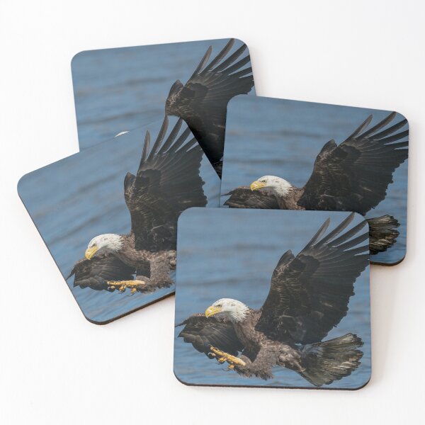 Item preview, Bald eagle diving into water.  designed and sold by Rinoxxx.