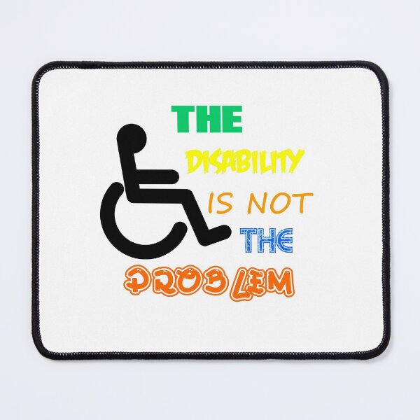 Item preview, Disability is not the problem. designed and sold by Terse08.