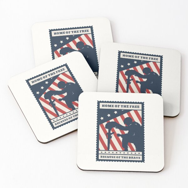 Item preview, Home of The Free Because of The Brave - Patriot designed and sold by StarsForgers.