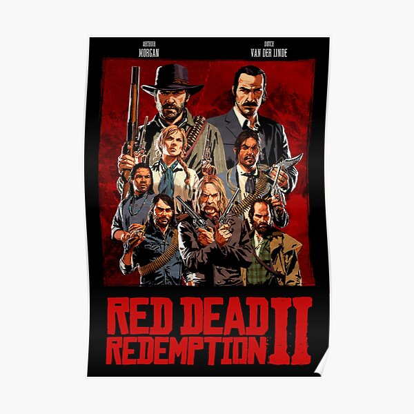 Arthur Morgan Van Der Linde Poster