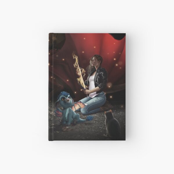 Dragons Don't Eat Meat Cover Art Hardcover Journal