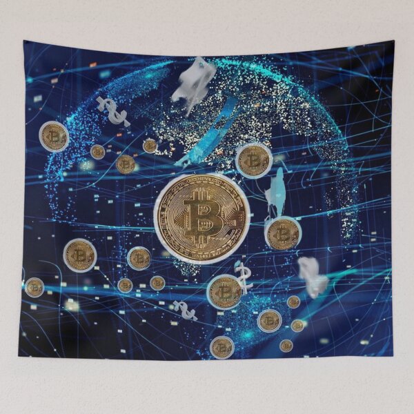 Artikelvorschau, Bitcoin-Krypto entworfen und verkauft von ARTFINSTORE.