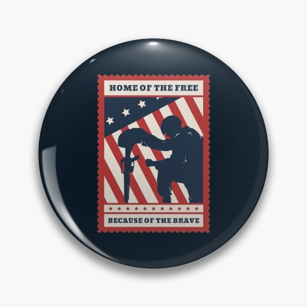 Item preview, Home of The Free Because of The Brave - Patriot designed and sold by StarsForgers.