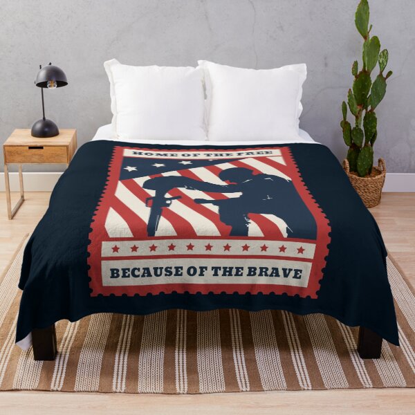 Item preview, Home of The Free Because of The Brave - Patriot designed and sold by StarsForgers.