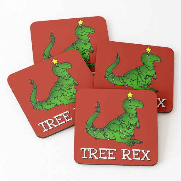 Item preview, Christmas Tree Rex designed and sold by saradrawspaleo.
