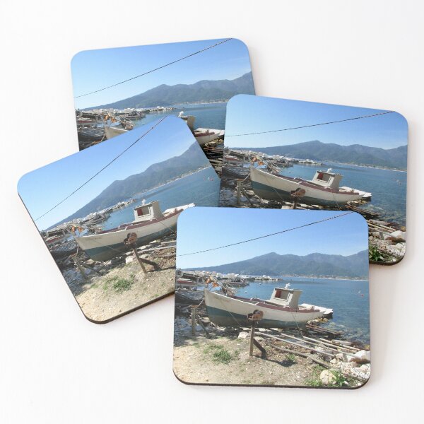 Item preview, LOOKING TOWARDS SKALA POTAMIA. designed and sold by ronsaunders47.