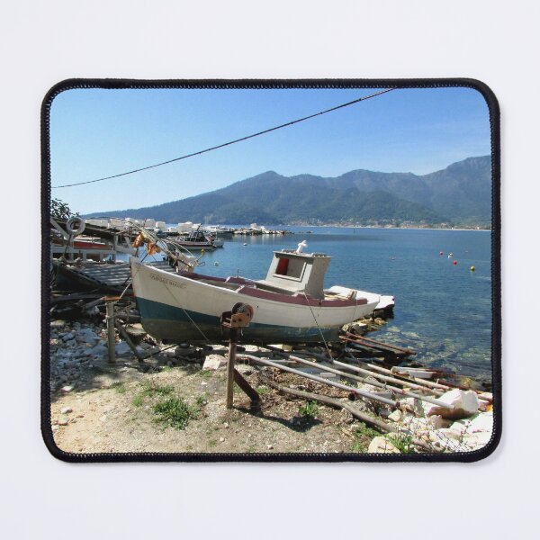 Item preview, LOOKING TOWARDS SKALA POTAMIA. designed and sold by ronsaunders47.